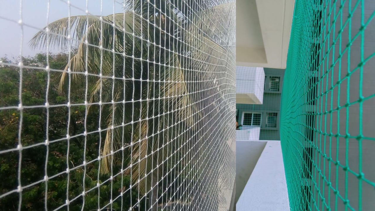 Balcony Safety Nets | Call us 9922162229 for Price Quote